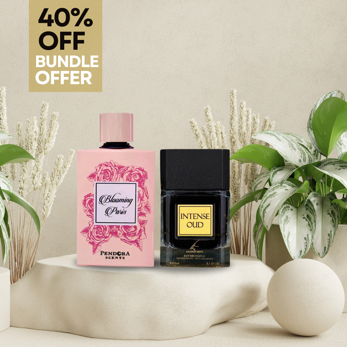 BUNDLE OFFER INTENSE OUD ARABIAN ORYX AND BLOOMING PARIS