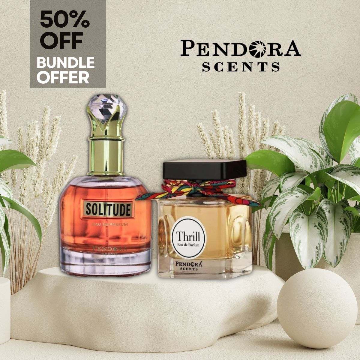 BUNDLE OFFER SOLITUDE PENDORA AND THRILL PENDORA