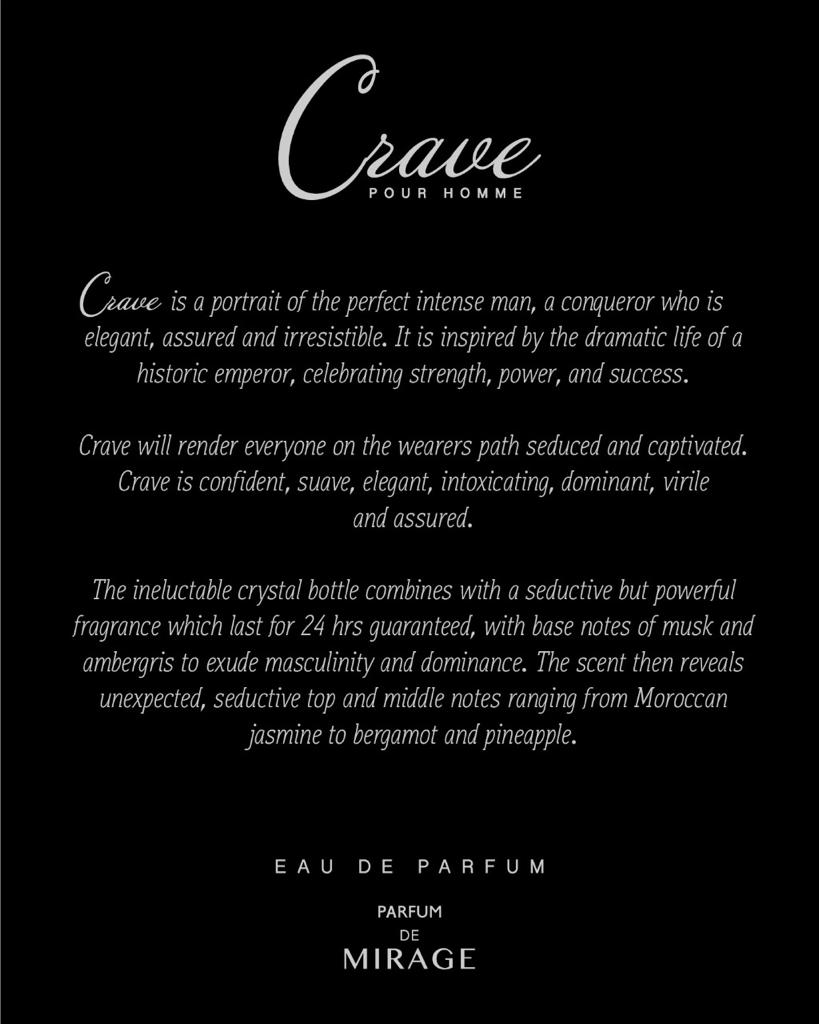 CRAVE POUR HOMME