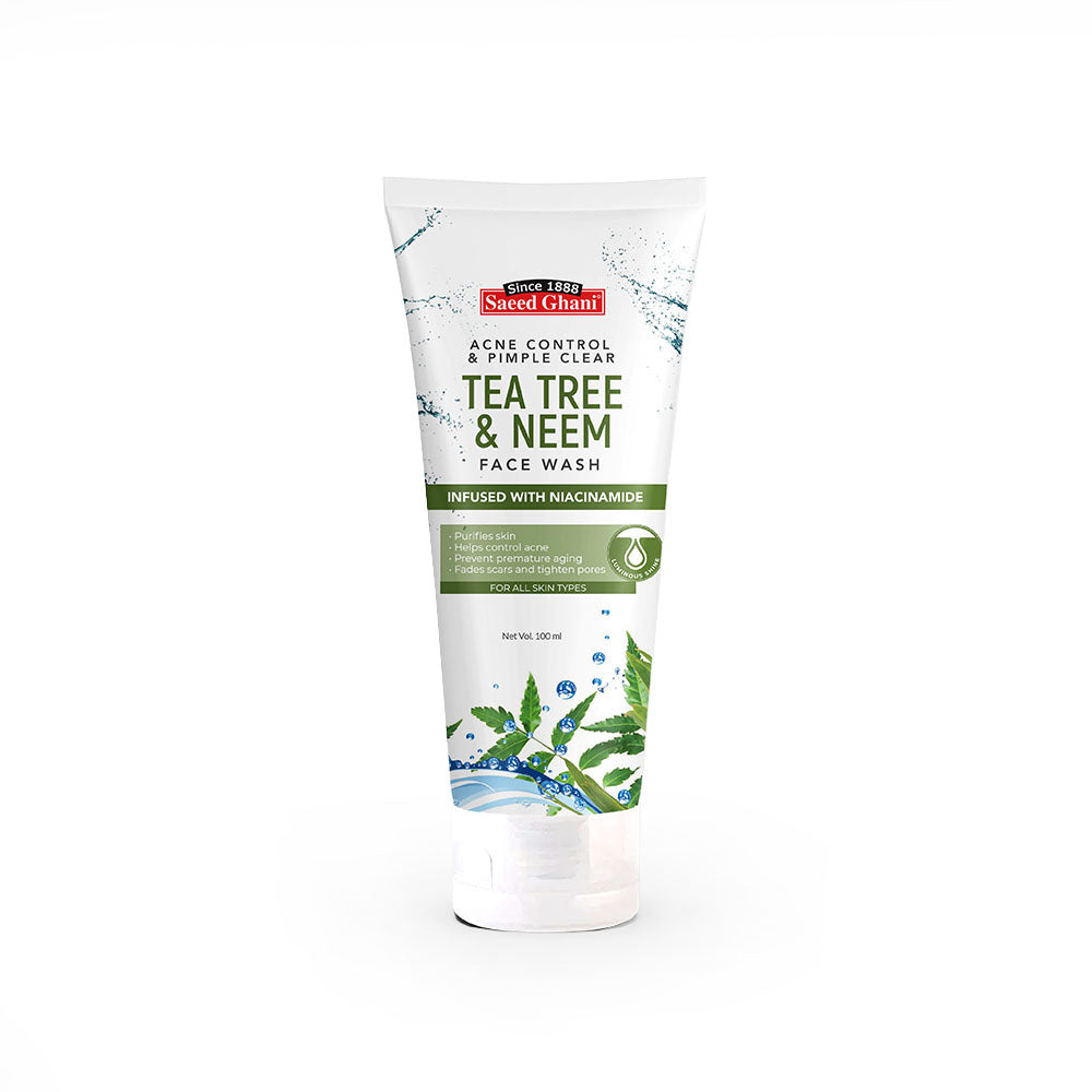 Tea Tree & Neem Acne Control & Pimple Clear Face Wash