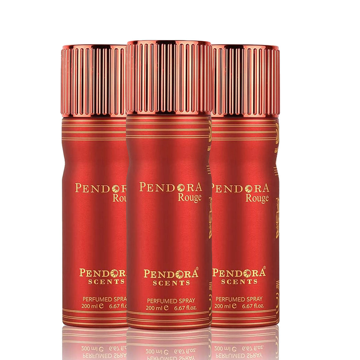 PACK OF 3 PENDORA ROUGE