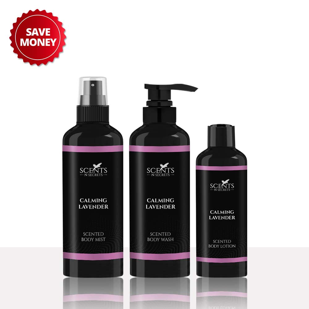 Calming Lavender Bath & Body - 3 Pc Bundle