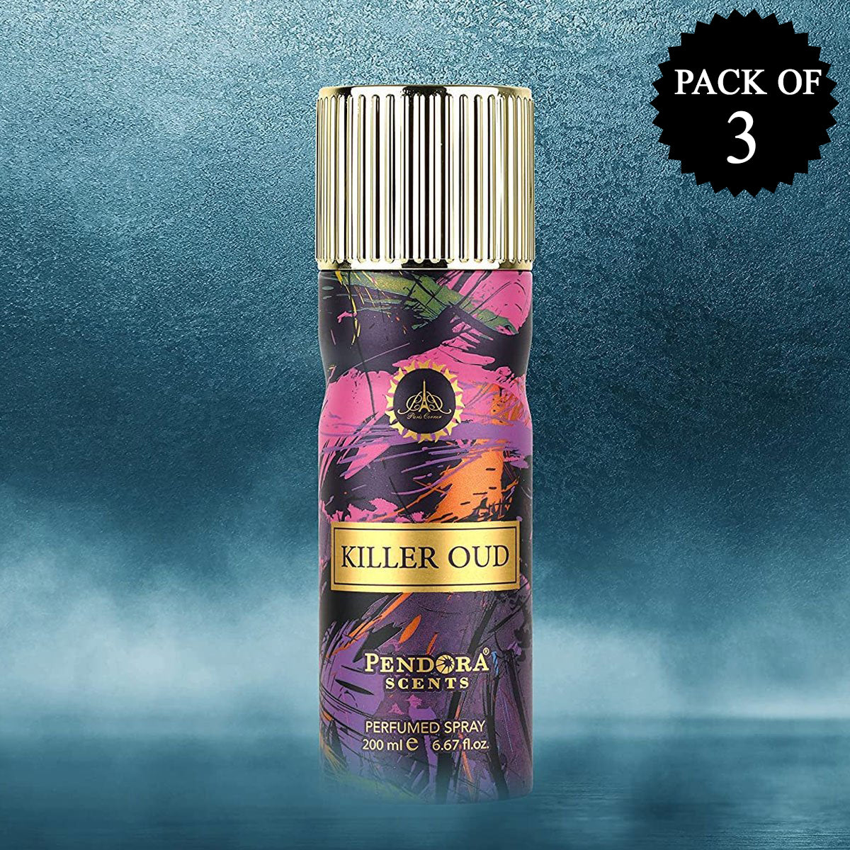 PACK OF 3 KILLER OUD DEO