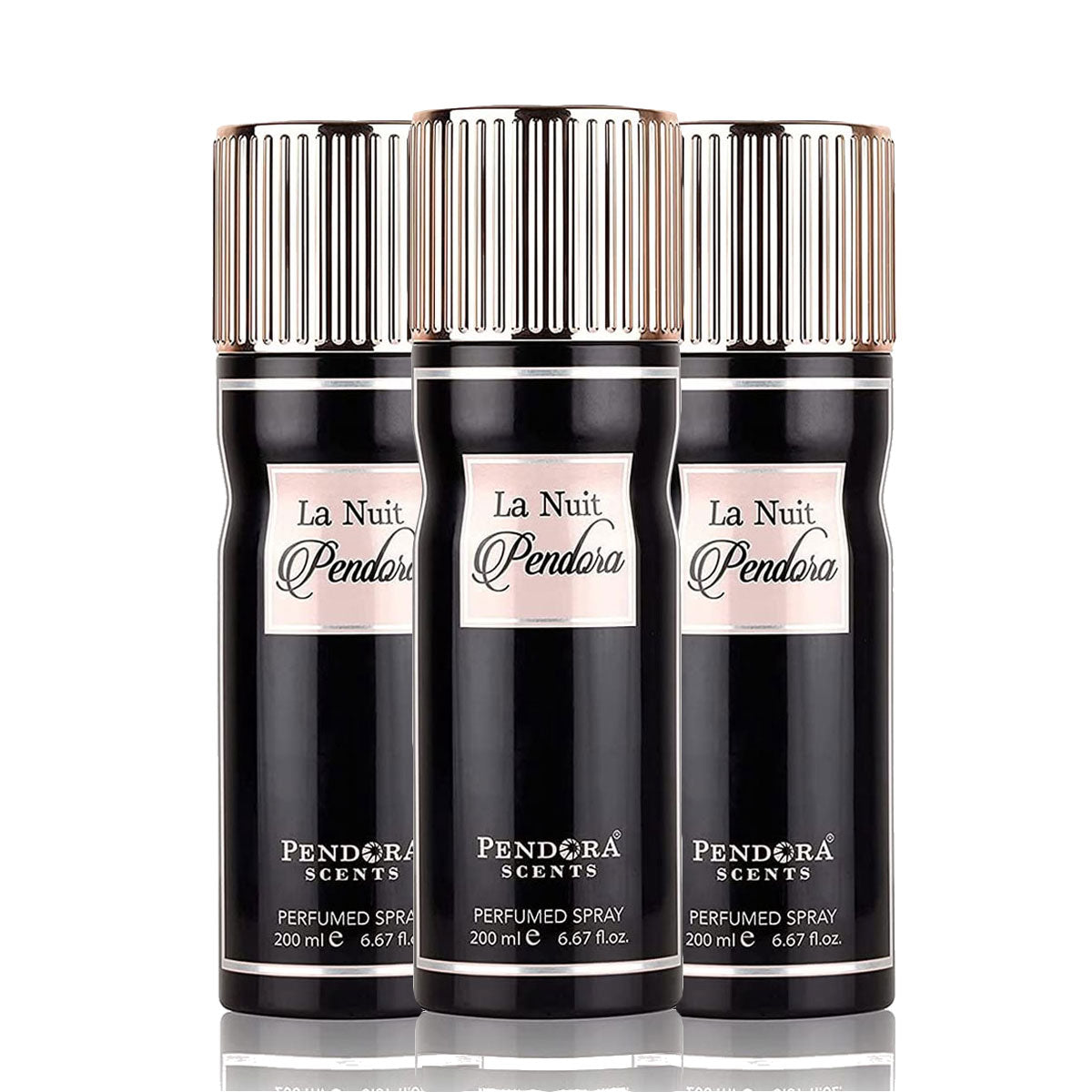 PACK OF 3 LA NUIT DEO